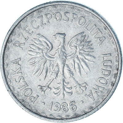 Polska,
Zloty,
1986