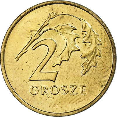 Polska, 
            
               2 Grosze, 
            
               1992