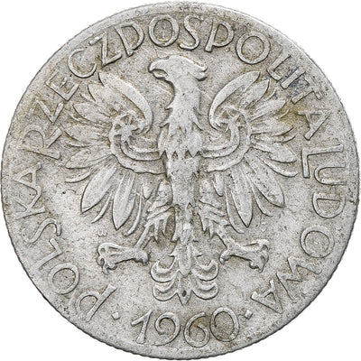 Polska, 
            
               5 Zlotych, 
            
               1960