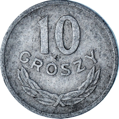 Polska, 
            
               10 Groszy, 
            
               1962