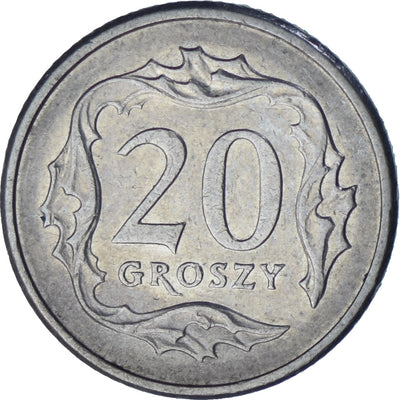 Polska, 
            
               20 Groszy, 
            
               1992