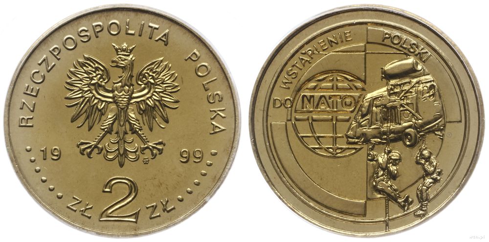 Polska, 2 złote, 1999