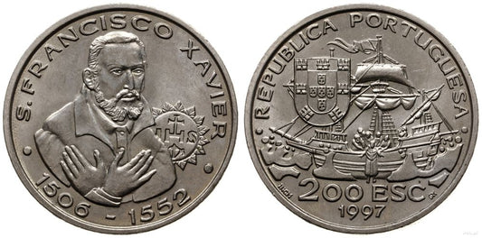 Portugalia, 200 escudos, 1997