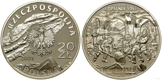 Polska, 20 złotych, 2001