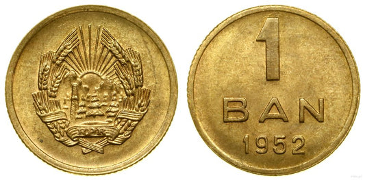 Rumunia, 1 ban, 1952