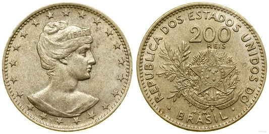 Brazylia, 200 realów, 1901