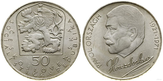 Czechosłowacja, 50 koron, 1971