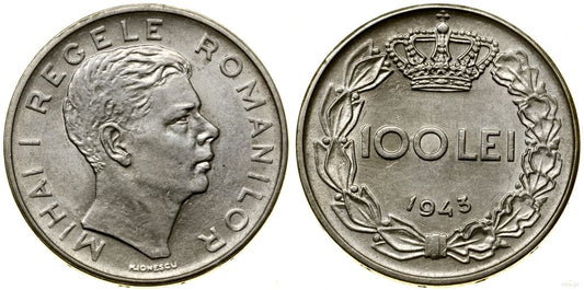 Rumunia, 100 lejów, 1943