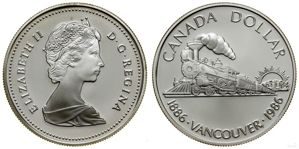 Kanada, 1 dolar, 1986