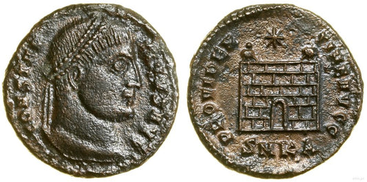 Cesarstwo Rzymskie, follis, (325–326)