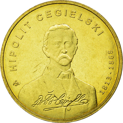 Moneta, 
            
               Polska, 
            
               200th Anniversary of the Birth of Hipolit Cegielski