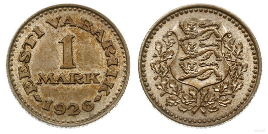 Estonia, 1 marka, 1926